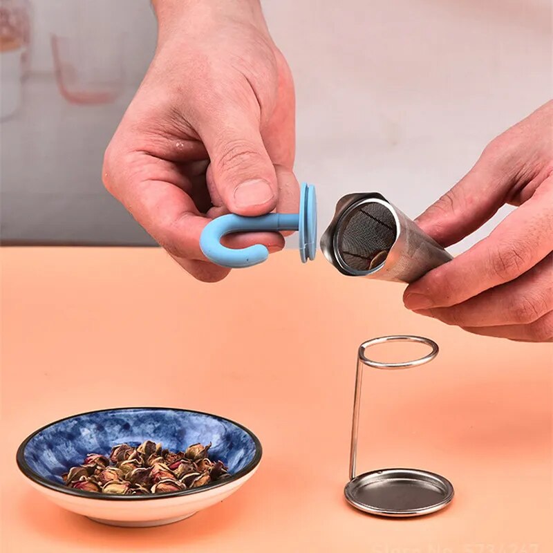 Umbrella Stainless Steel Tea Infuser - Image 4