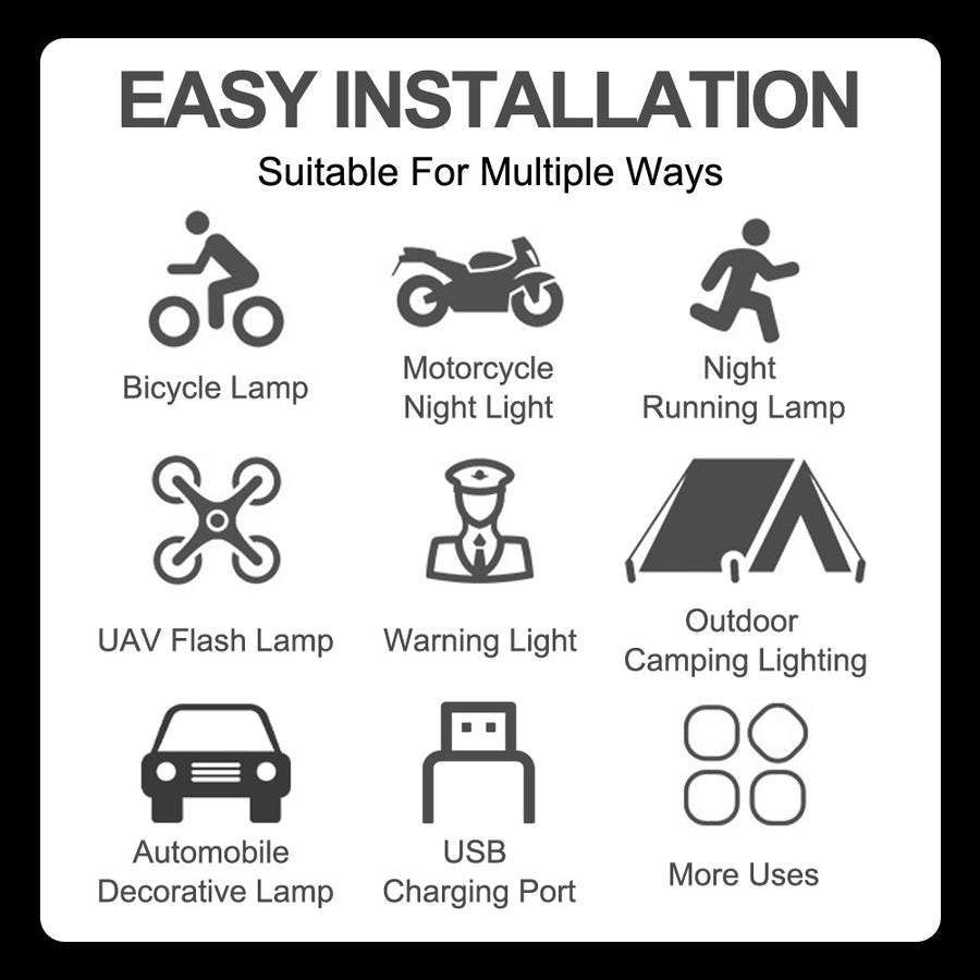Anti-Collision Wireless Remote Control Flasher - Image 8