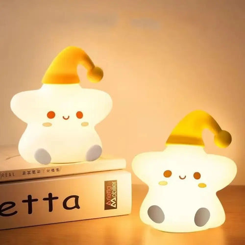 Happy Little Star LED Silicone Night Lamp - Image 0