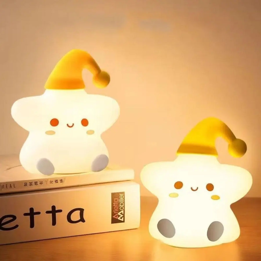 Happy Little Star LED Silicone Night Lamp - Image 0