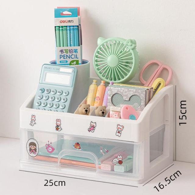 Tidy Tower Desk Organizer Storage Box - Image 5