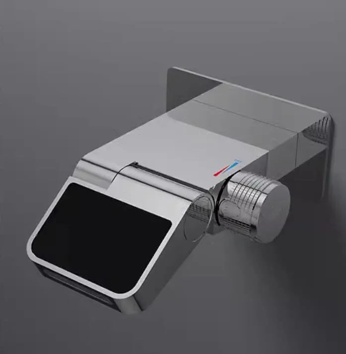 Modern Adjustable Flow Touchless LED Temperature Faucet - Image 6