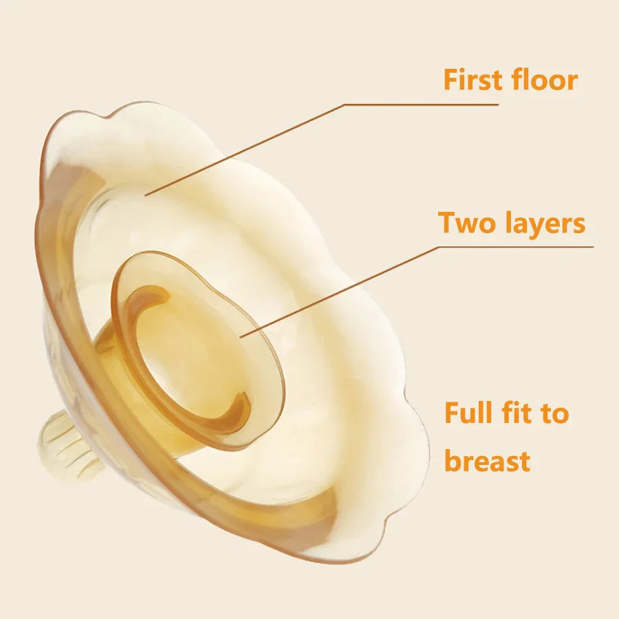 Antibacterial Reusable Breastfeeding Nipple Protector - Image 4