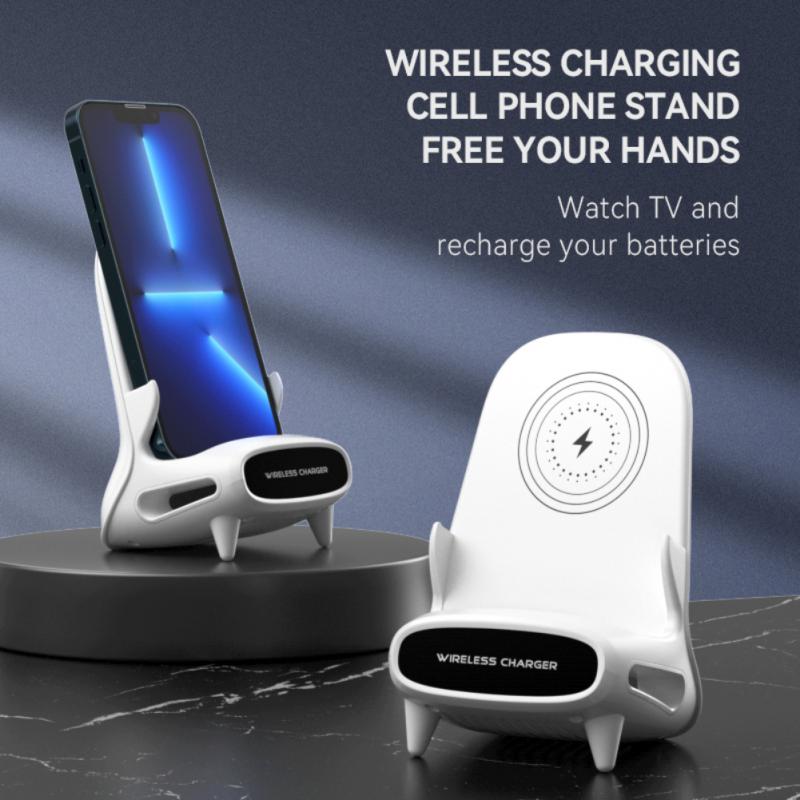 Space Chair Phone Holder Wireless Charging Station - Image 2