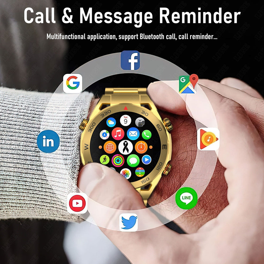 Active Motion Elegant Barometer Smart Watch - Image 2