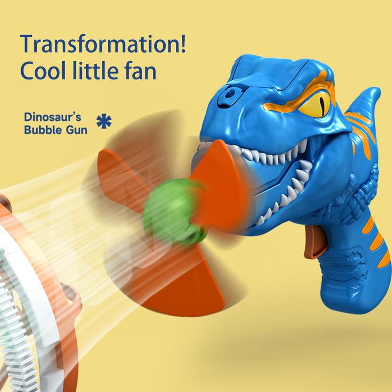 Kids Dinosaur Bubble Maker Machine - Image 1