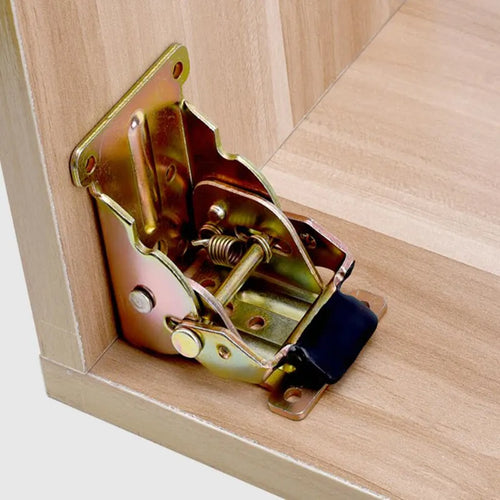 2Pcs Foldable Self-Locking Hinges - Image 0