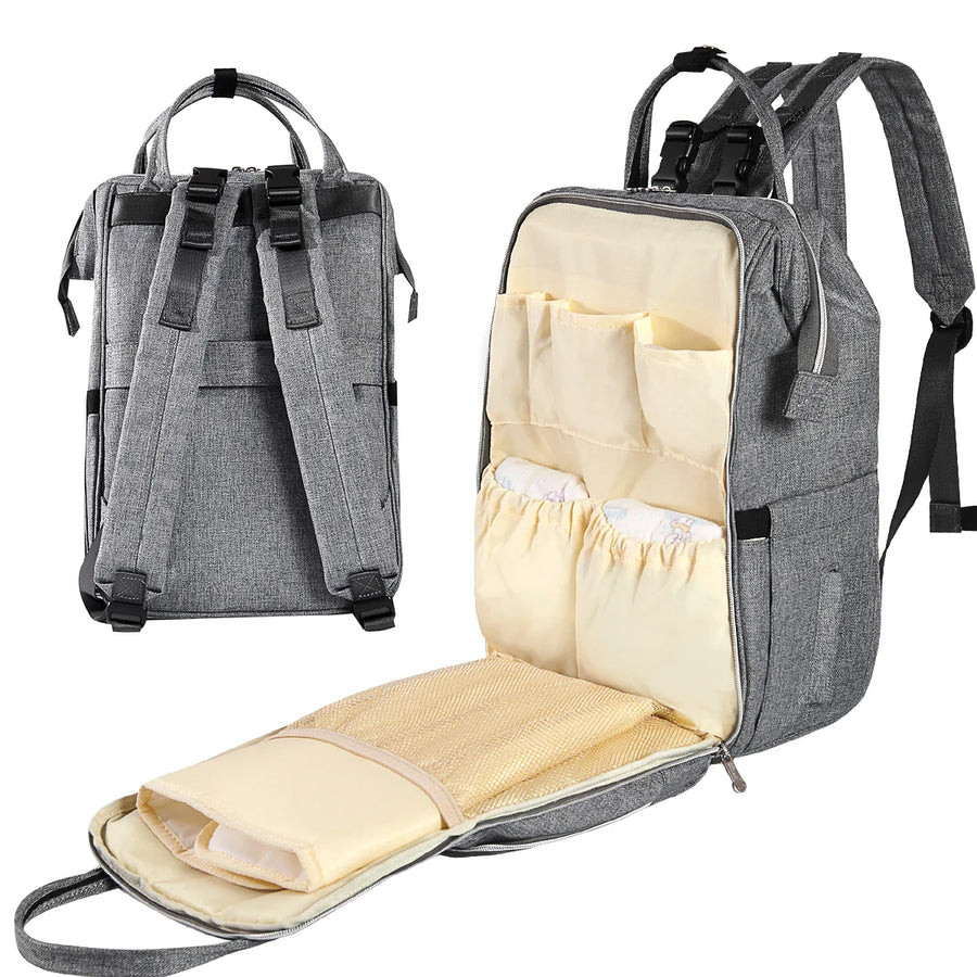 Baby Diaper Large Capacity Stylish Modern Backpack - Image 4