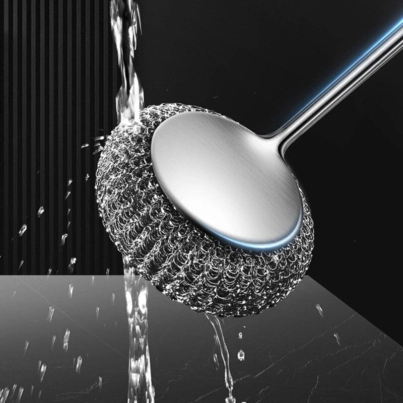 Stainless Steel Pan Scrubber - Image 2