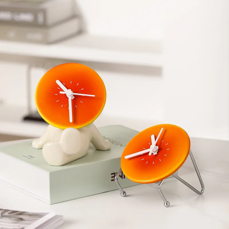 Lazy Man Time Creative Desktop Clock - Image 1