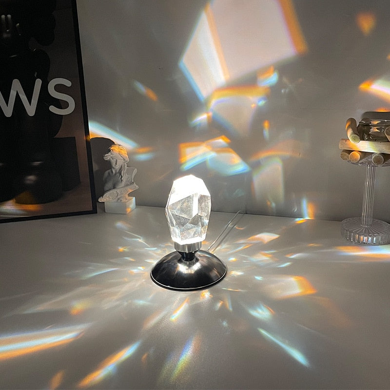 Luxury Crystal Stone Atmosphere Lamp - Image 0