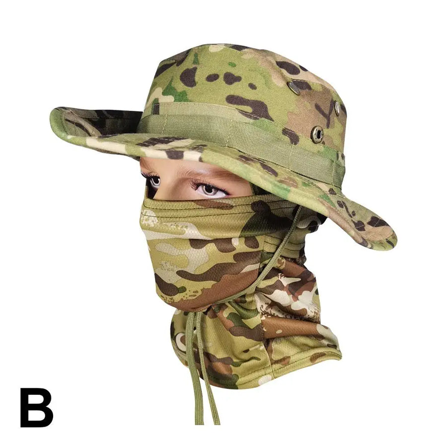Breathable Hiking Camouflage Adjustable Boonie Hat - Image 6
