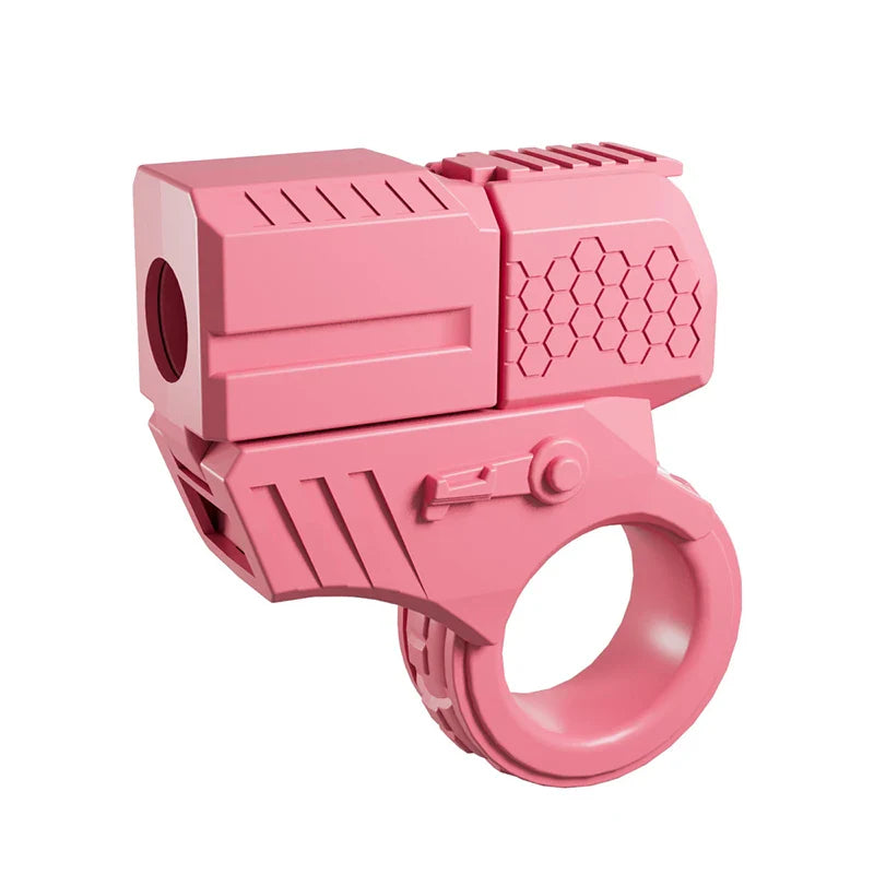 Mini Shell Launcher EDC Finger Ring Toy Gun - Image 2