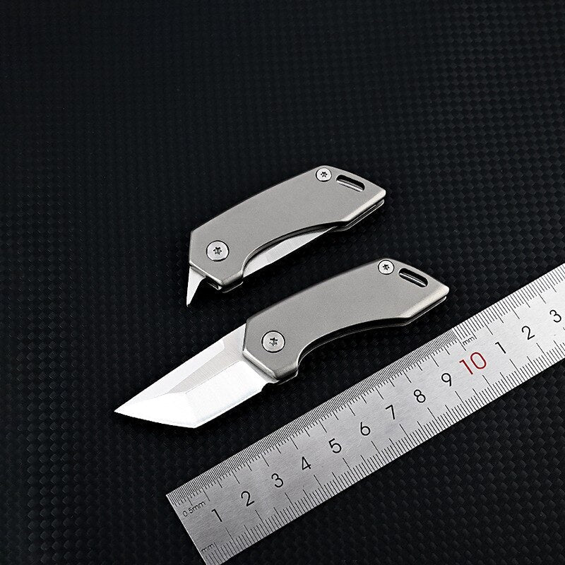 Titanium Alloy Pocket Keychain Knife - Image 3