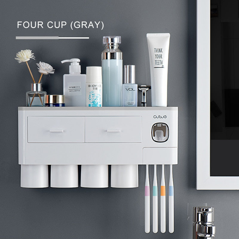 Wall-Mounted Magnetic Bathroom Organizer - Image 22