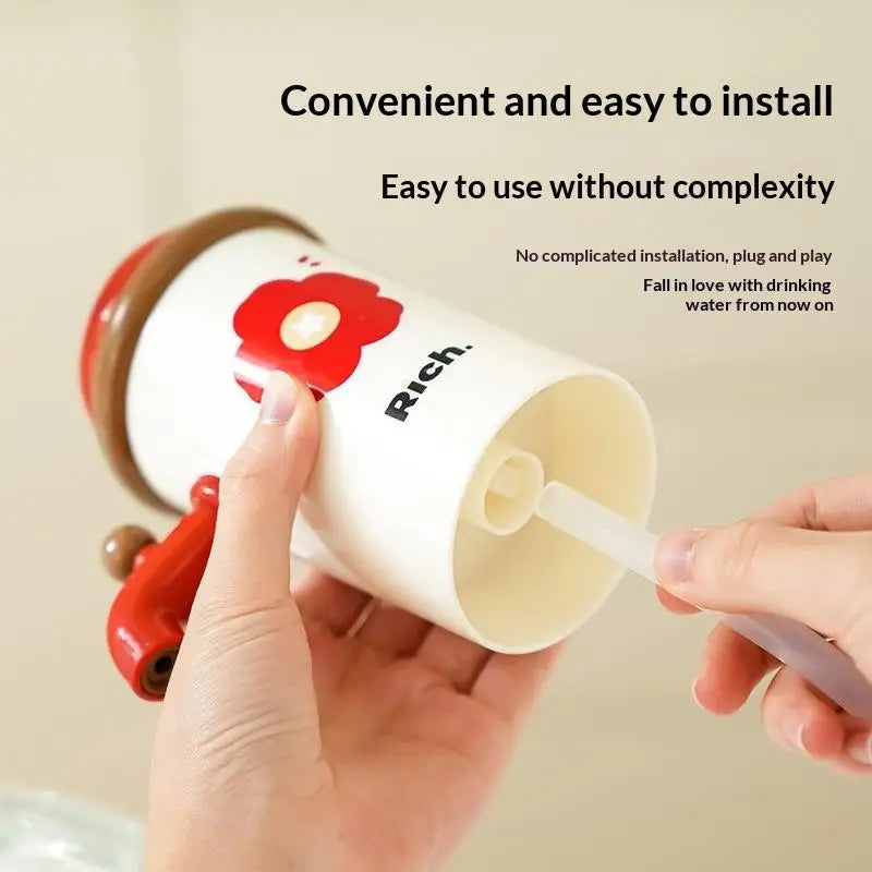 Retro Flower Automatic Water Bottle Dispenser - Image 2