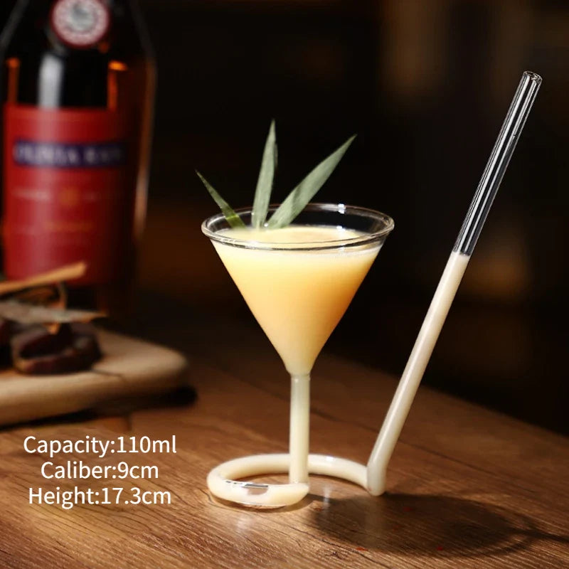 Creative Geometric Wine & Cocktail Glasses - Image 7