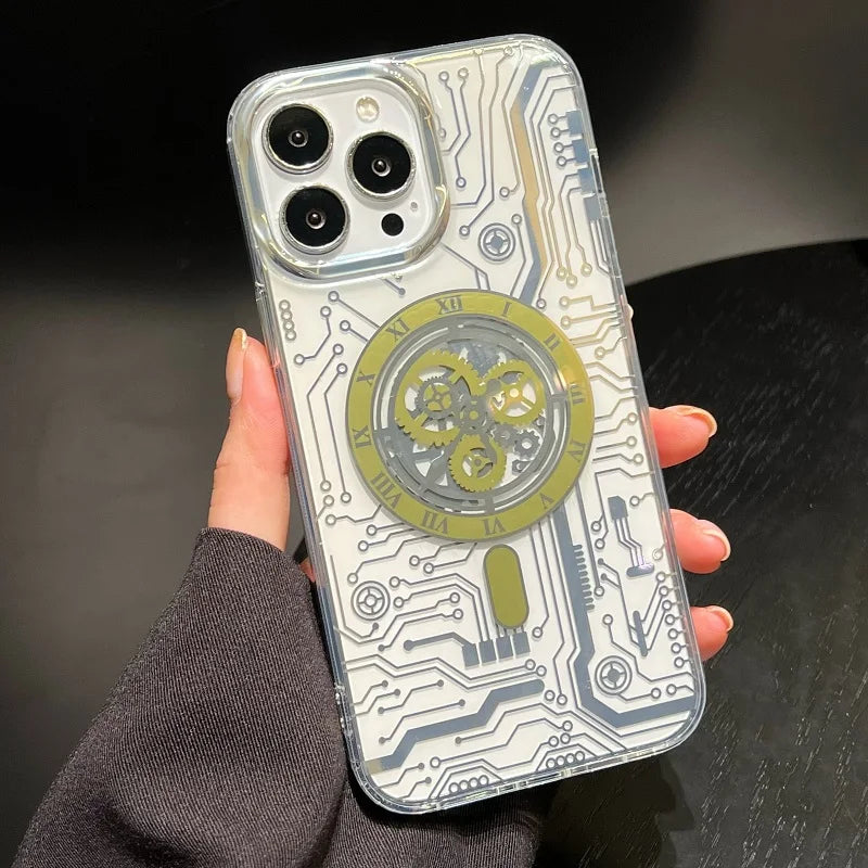 Machine Clock Magsafe iPhone Case - Image 6