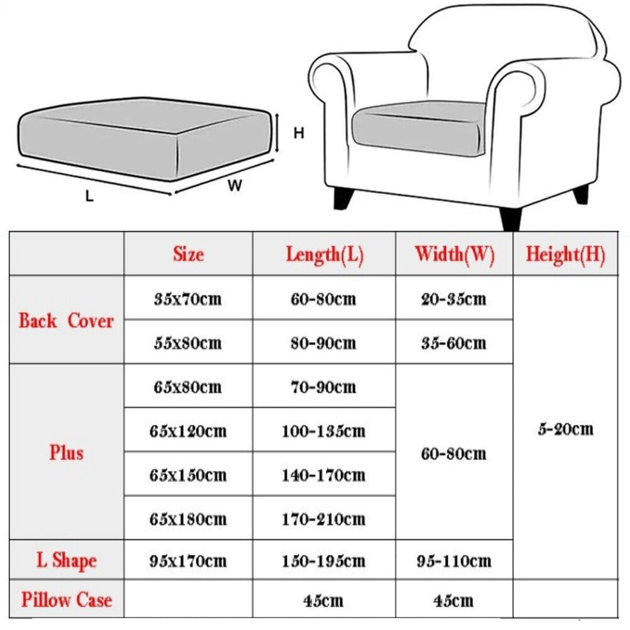 Elastic Stretch Comfy Sofa Cushion Cover - Image 5