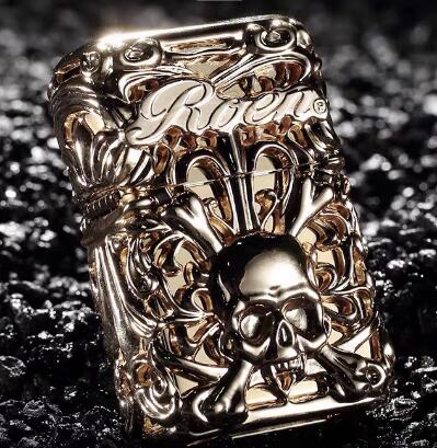 Skeleton Armor Retro Kerosene Lighter - Image 2