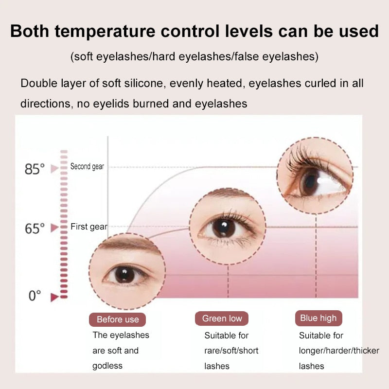 Beauty Pro Heated Eyelash Curler Comb - Image 4