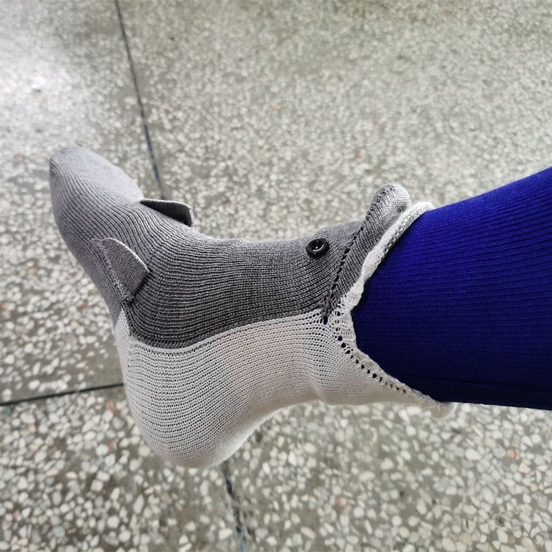 Crocodile Bite Knitted Socks - Image 2