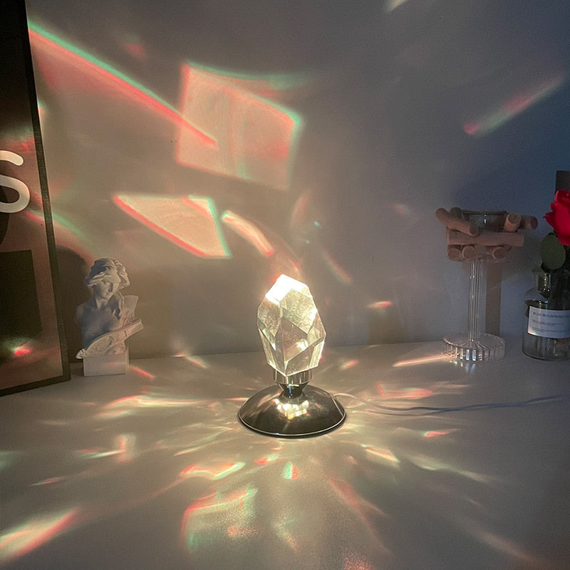 Luxury Crystal Stone Atmosphere Lamp - Image 6