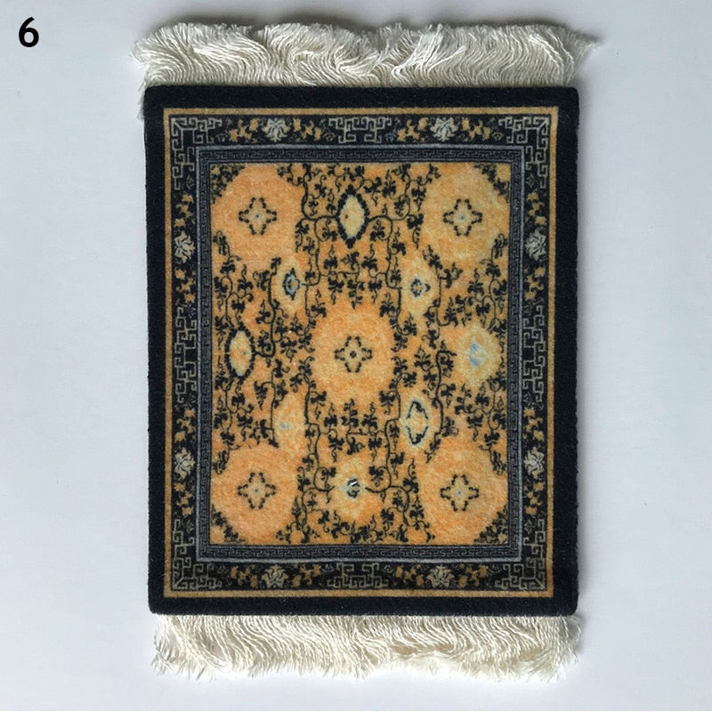 Mini Turkish Carpet Mug Coaster - Image 19