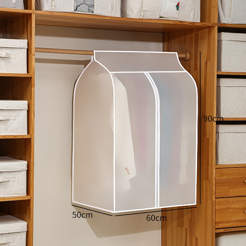 Home Organizer Dust Cover Clothes Storage Wardrobe Bag - Image 14