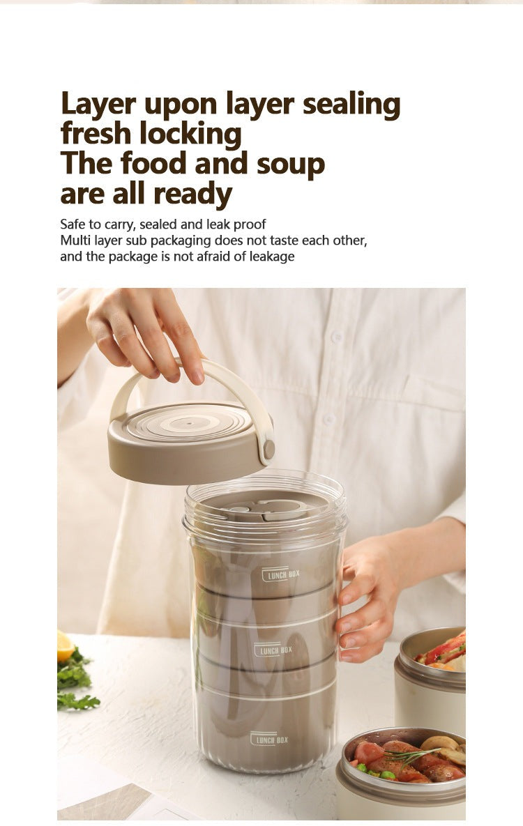 Stackable Leak-Proof Thermal Lunch Box - Image 7