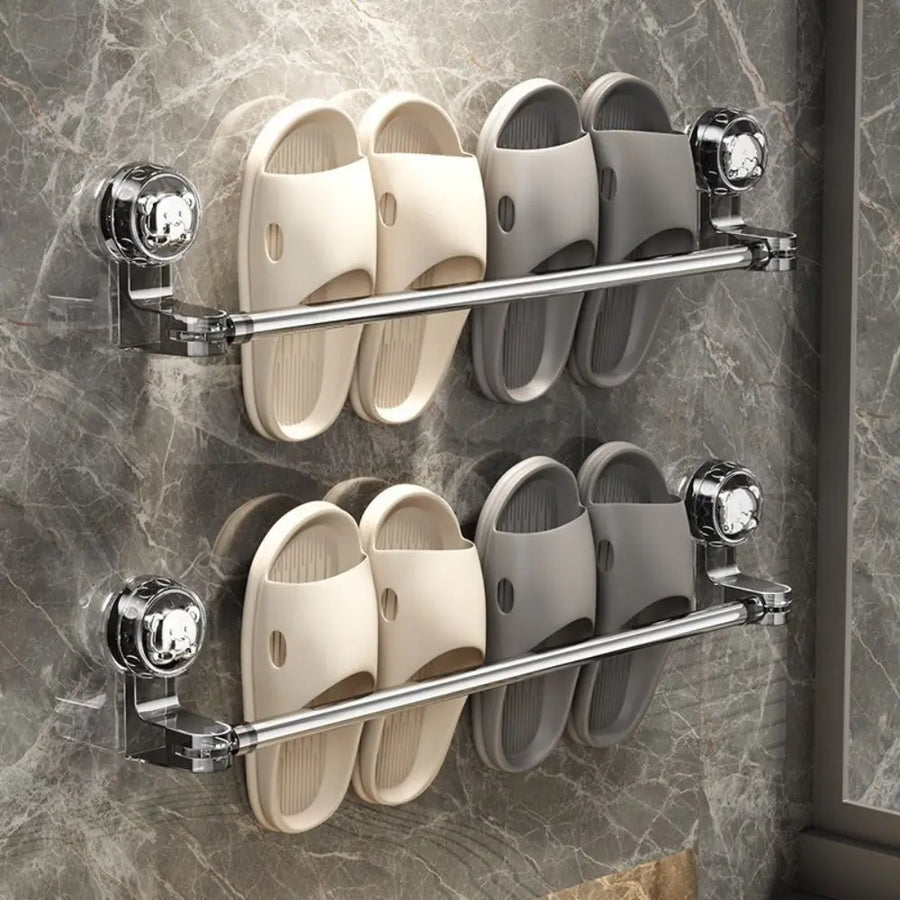 Stick & Store Suction Towel Storage Rack - Image 1