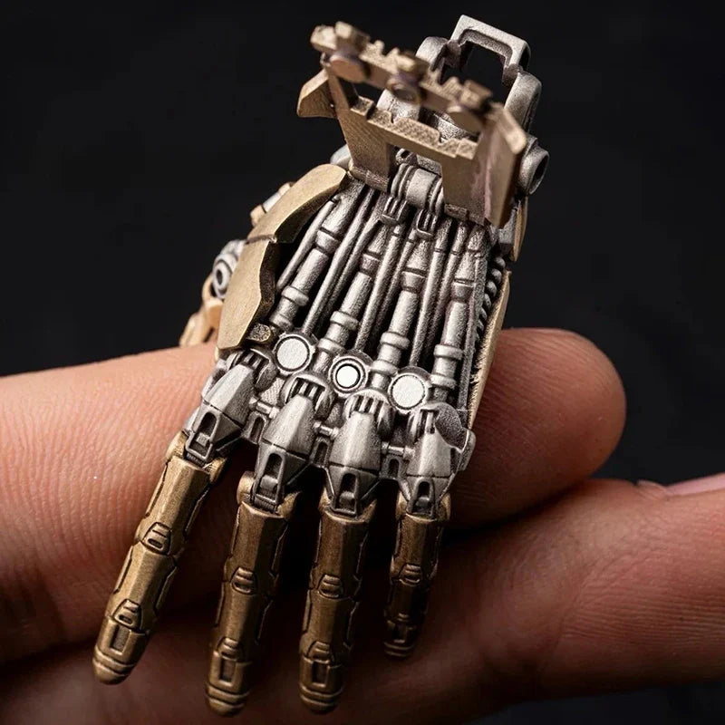 Robotic Mechanical Hand Necklace - Image 1