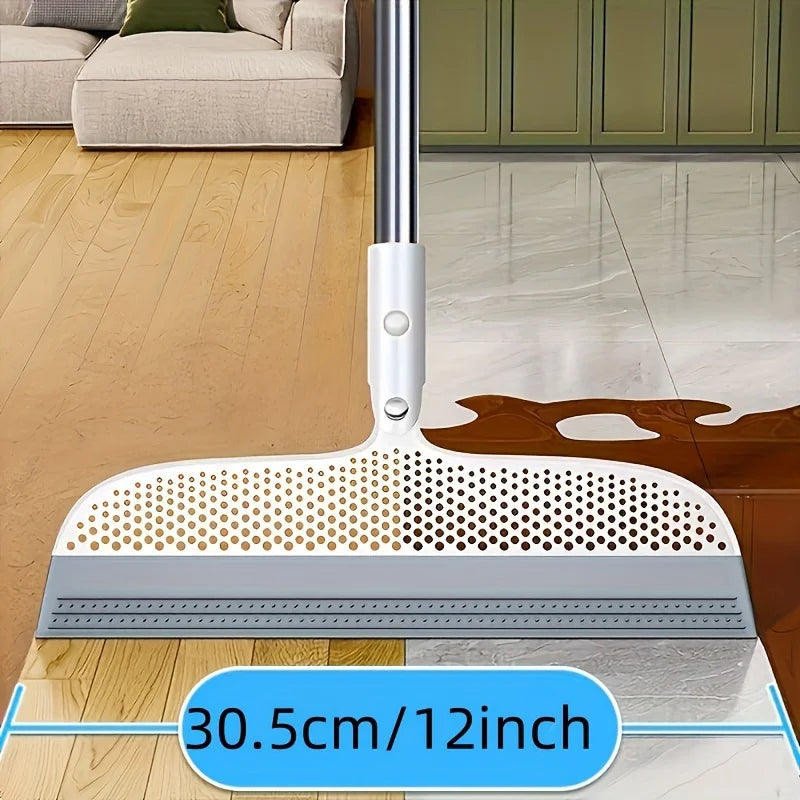 No-Mess Dual-Sided Silicone Magic Broom - Image 1