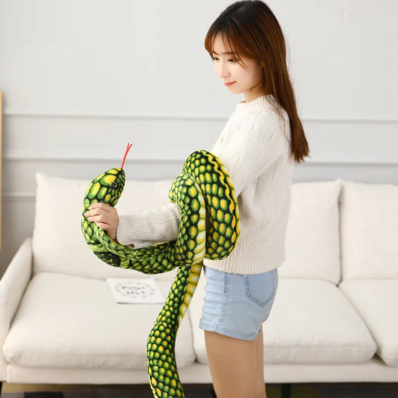 Colorful Cobra Plush Toy - Image 2