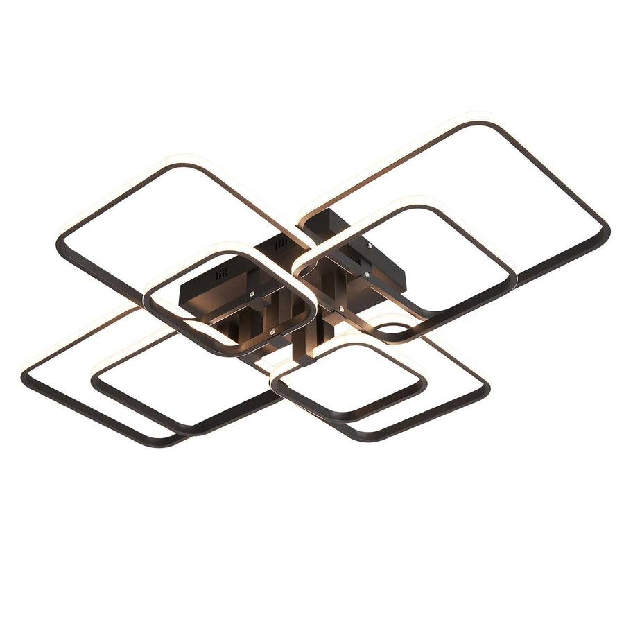 Modern Art Shapes Smart Home LED Chandelier - Image 3