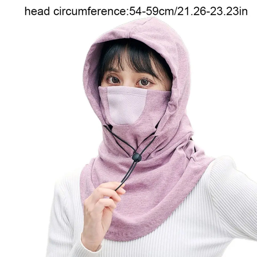 Breathable Sun Shield Ice Silk Face Mask - Image 4