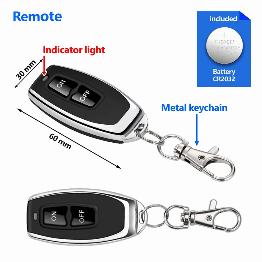 Signal Receiver Wireless Remote Control Switch Relay - Image 6