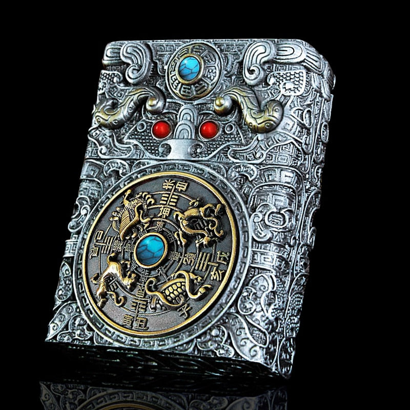 Heavy Armor Steel Spark Kerosene Lighter - Image 0