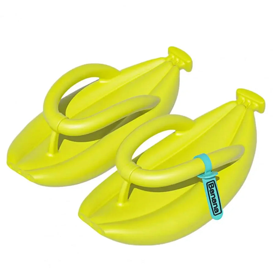 Second Banana Funny Plush House Slippers