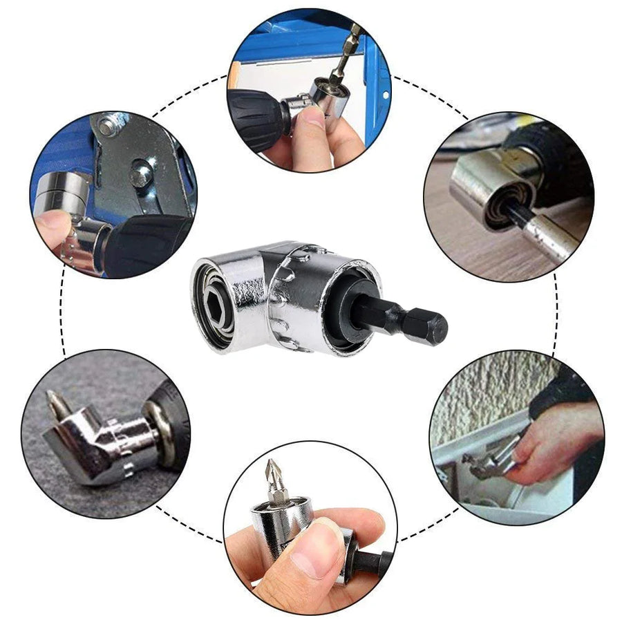 360 Degree Right Angle Drill Extension Tool - Image 1