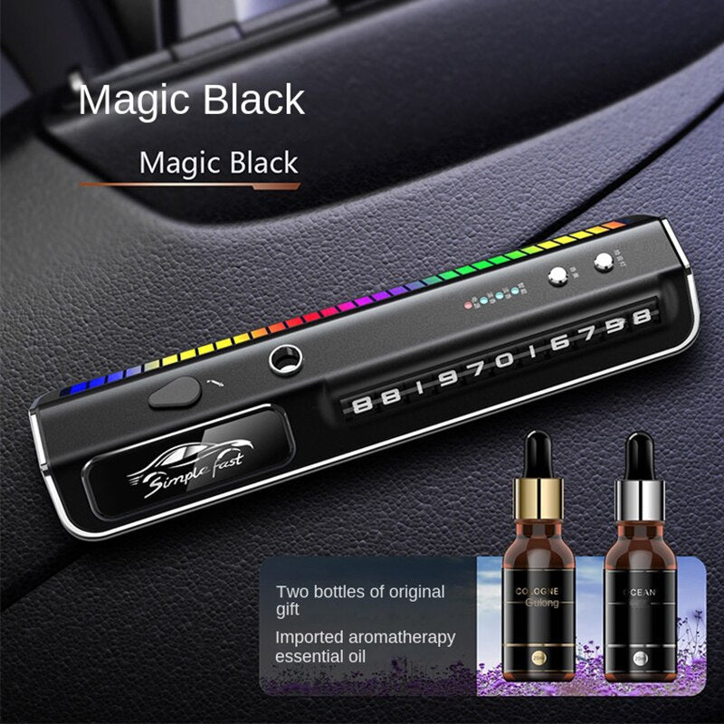 Aromatherapy Rhythm Car Parking Sign Decor - Image 7