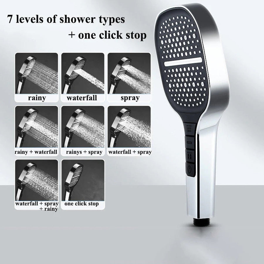 Water Saving Time Adjustable Shower Head - Image 1