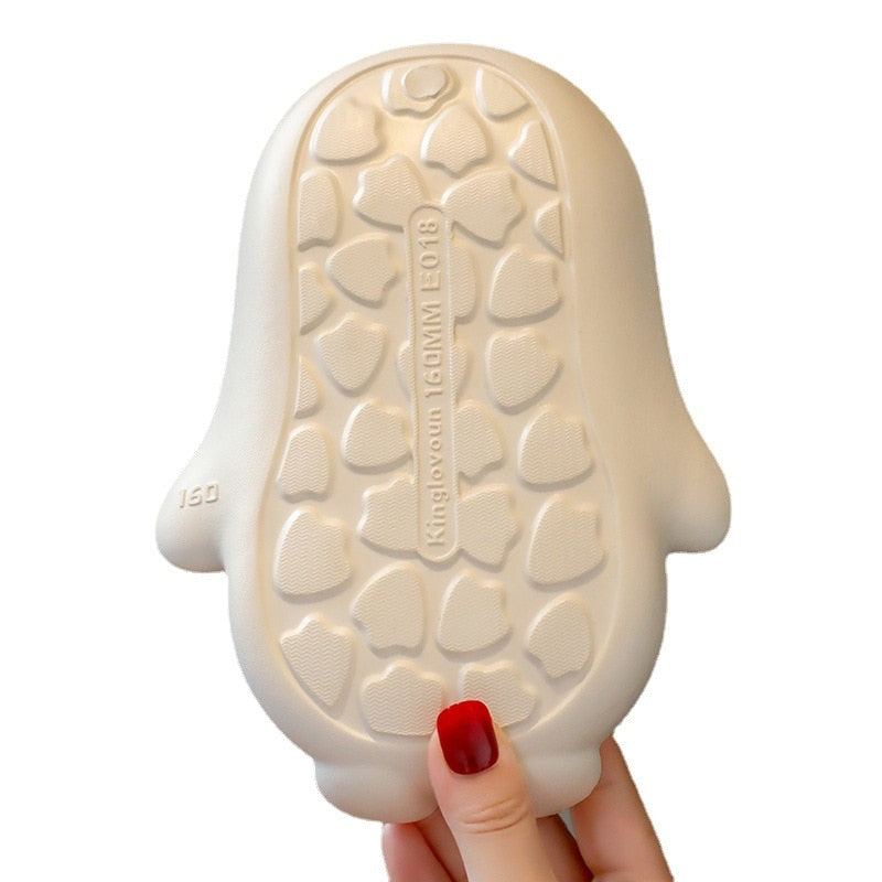 Mini Penguin Waterproof Warm Kids Slippers - Image 8