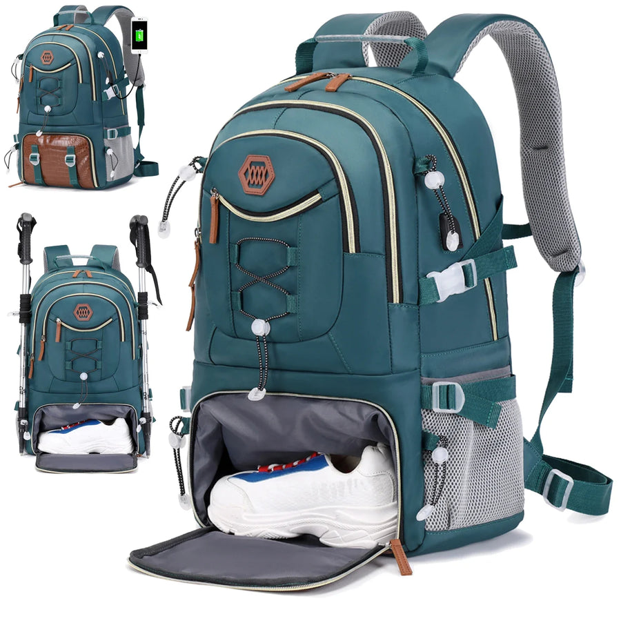 All-Weather Waterproof Large Capacity Hiking Backpack - Image 1