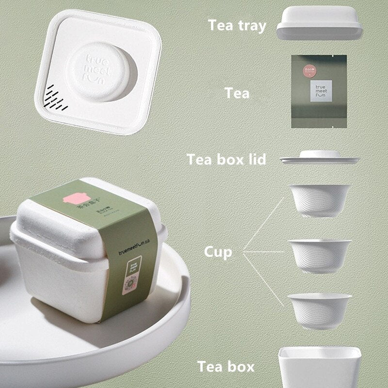 Japenese Minimal Portable Tea Set - Image 1
