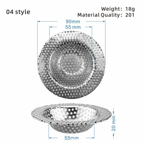Stainless Steel Sink Drain Catch All Strainer - Image 7
