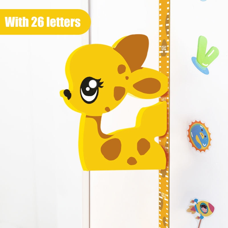 3d Cartoon Kids Height Sticker - Image 4