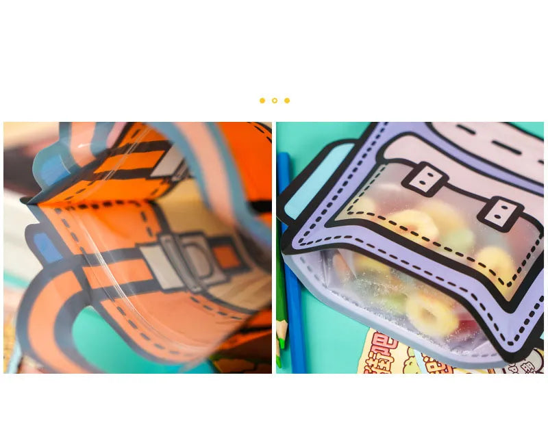 50pcs Creative 2D Cartoon Schoolbag - Image 9