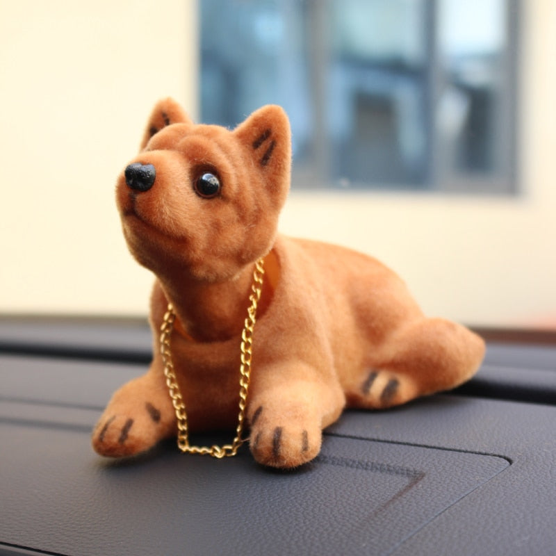Cute Head Shaking Dogs Car Decor - Image 4