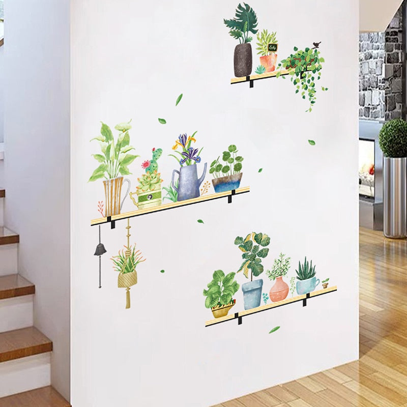 Nature Aura Plants Wall Stickers - Image 2
